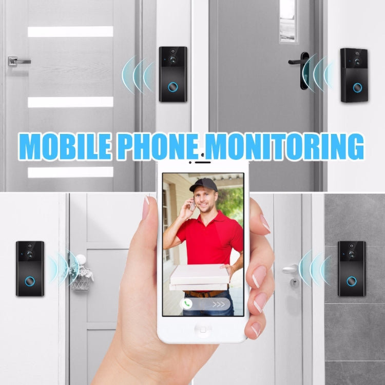 VESAFE HD 720P Security Camera Smart WiFi Video Doorbell Intercom, Support TF Card & Infrared Night Vision & Motion Detection App for IOS and Android, VS-A5 Black, VS-A4 Silver VESAFE HD 720P Security Camera Smart WiFi Video Doorbell Intercom, Support TF Card & Infrared Night Vision & Motion Detection App for IOS and Android, VS-A5 Black, VS-A4 Silver